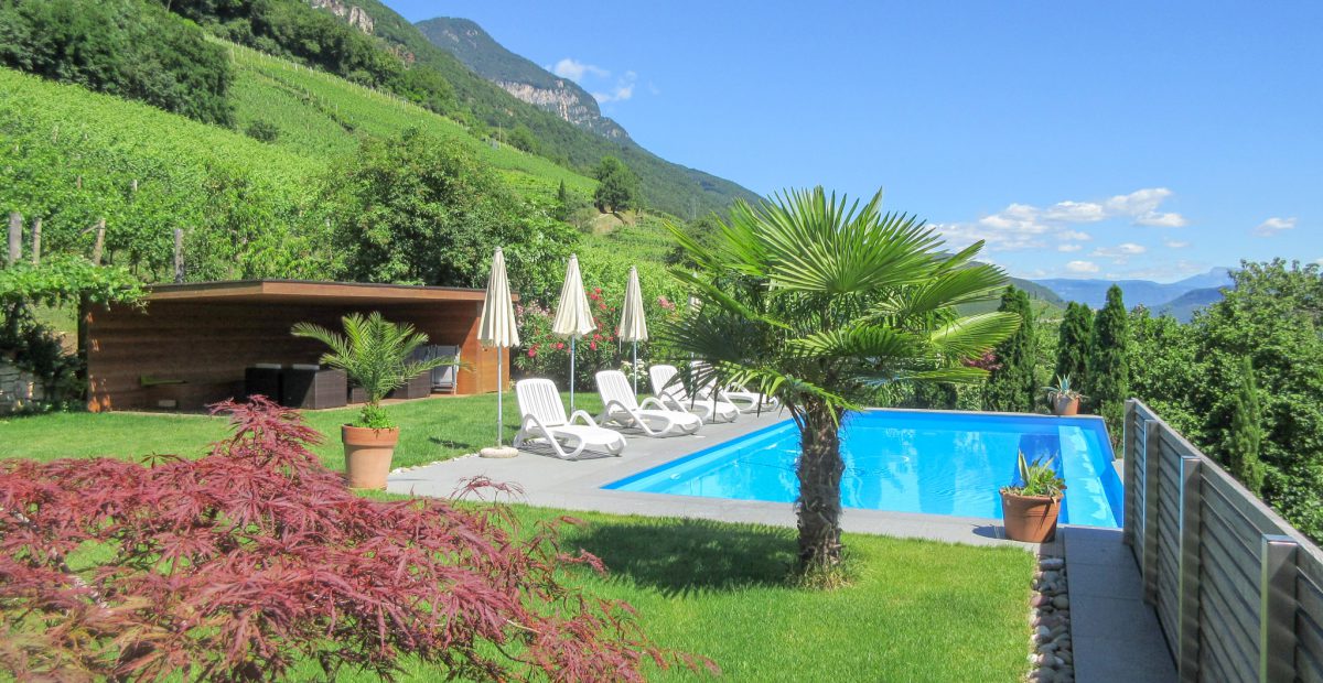 Pool und Garten am Runggnerhof